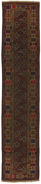 Bijar - Antique Персийски връзван килим 510x107