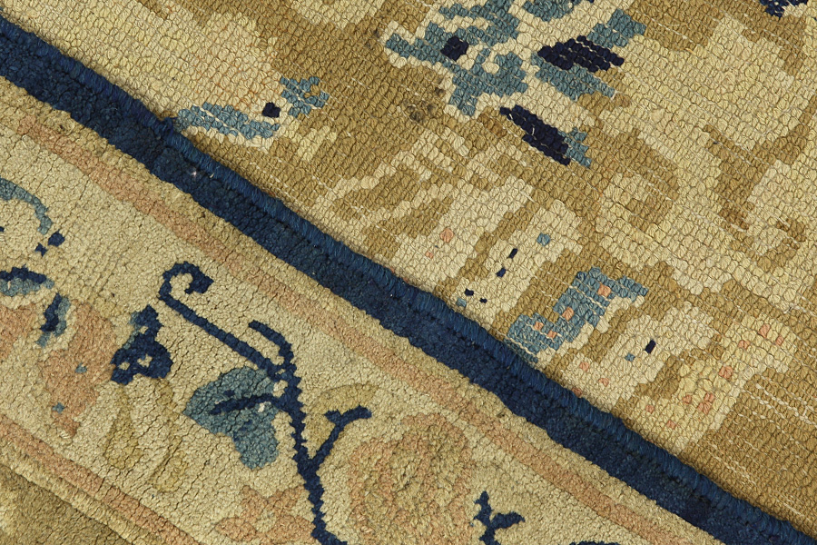 Khotan - China Китайски връзван килим 161x78 - Снимка 5