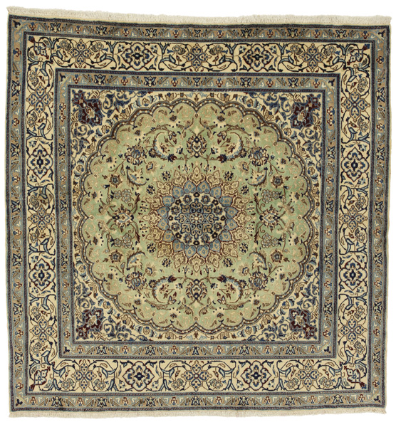 Nain9la Персийски връзван килим 203x197