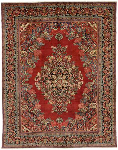 Sultanabad - Antique Персийски връзван килим 428x318