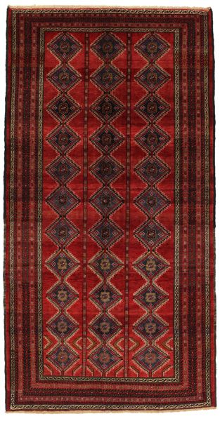 Turkaman - old Персийски връзван килим 267x137