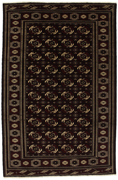 Бухара - Turkaman Персийски връзван килим 384x252