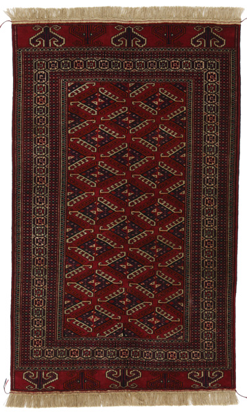 Yomut - Бухара Туркменски връзван килим 182x110