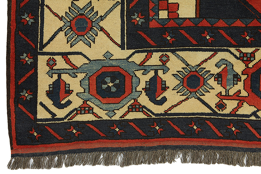 Beshir - Afghan Афганистански връзван килим 356x293 - Снимка 3
