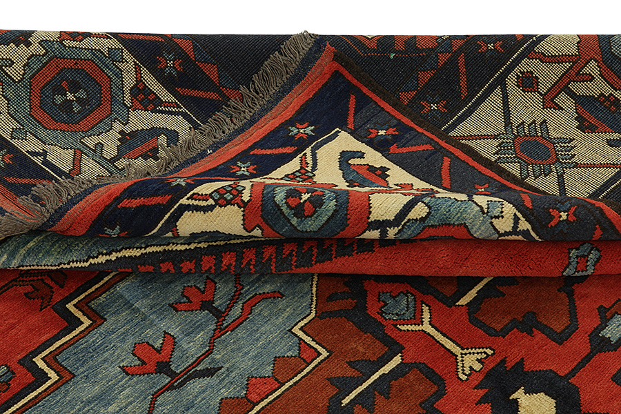 Beshir - Afghan Афганистански връзван килим 356x293 - Снимка 5