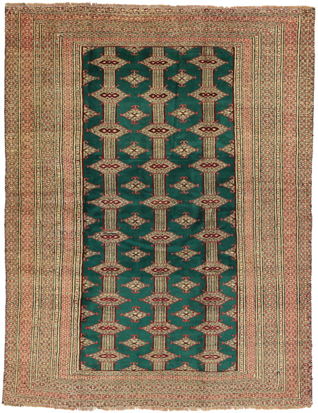 Turkaman Персийски връзван килим 195x148