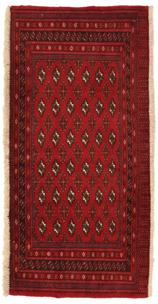 Бухара - Turkaman Персийски връзван килим 128x62