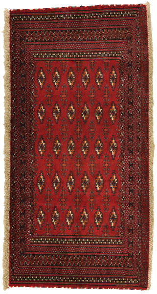 Бухара - Turkaman Персийски връзван килим 124x60