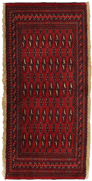 Бухара - Turkaman Персийски връзван килим 128x60