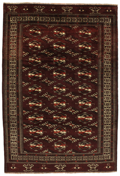 Бухара - Turkaman Персийски връзван килим 300x204