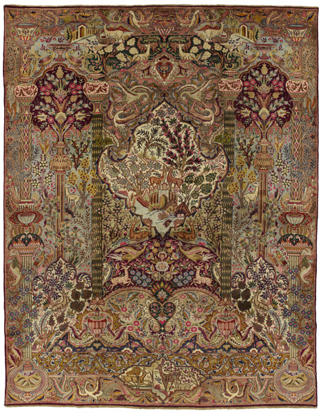 Kashmar - Mashad Персийски връзван килим 395x303