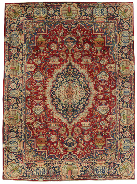 Kashmar - Mashad Персийски връзван килим 396x291