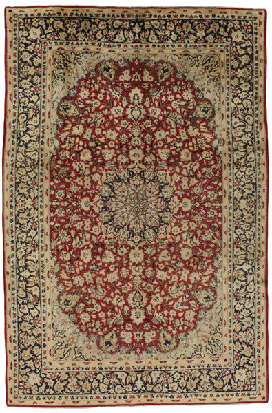 Isfahan - Sarouk Персийски връзван килим 313x207