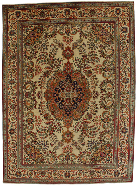 Tabriz Персийски връзван килим 345x252