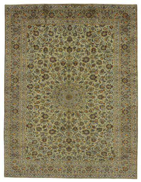 Kashan Персийски връзван килим 393x300