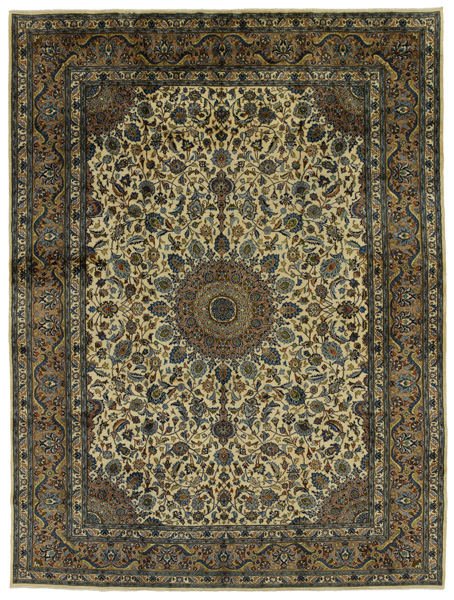 Kashan Персийски връзван килим 384x289