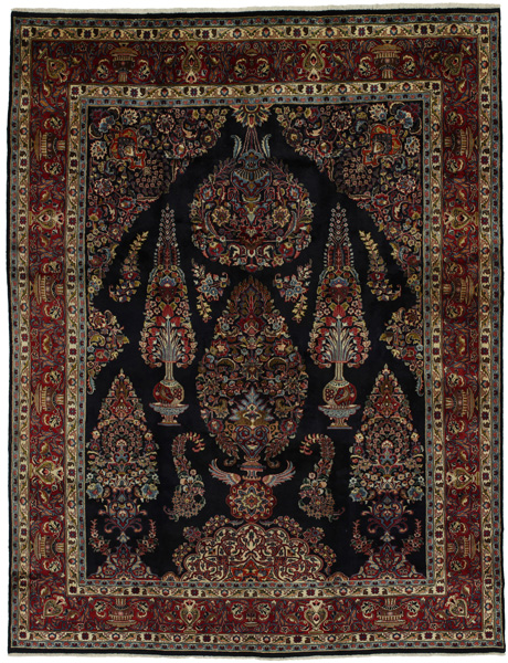 Kerman - Lavar Персийски връзван килим 386x294