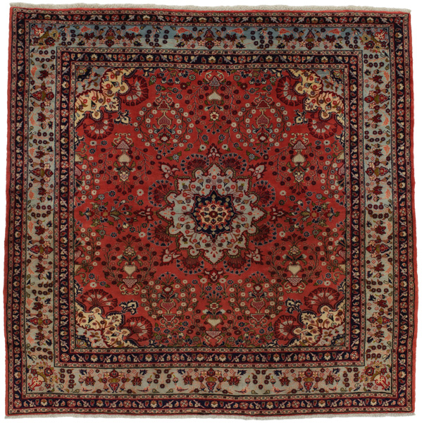 Jozan - Sarouk Персийски връзван килим 242x243
