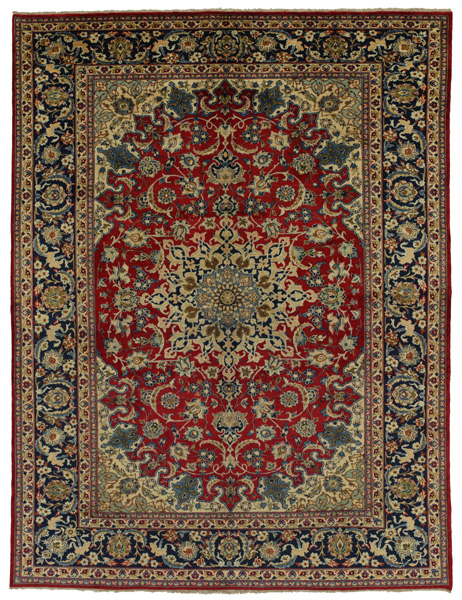 Tabriz Персийски връзван килим 390x293