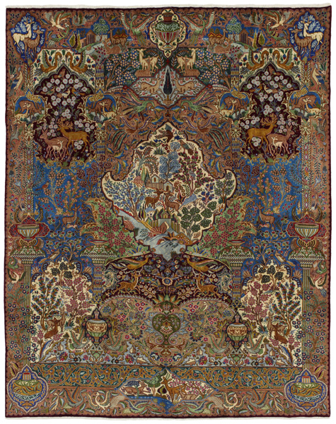Kashmar - Mashad Персийски връзван килим 394x296