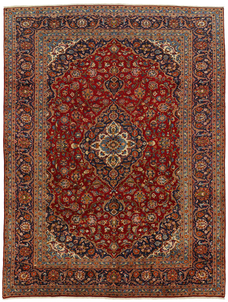 Kashan Персийски връзван килим 388x287