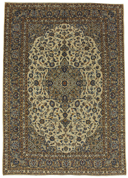 Kashan Персийски връзван килим 388x275
