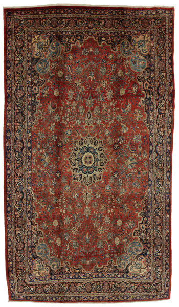Bijar - Antique Персийски връзван килим 410x231