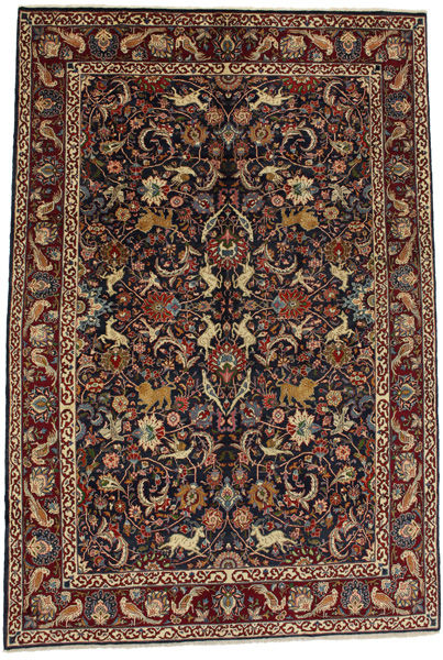 Tabriz Персийски връзван килим 370x249