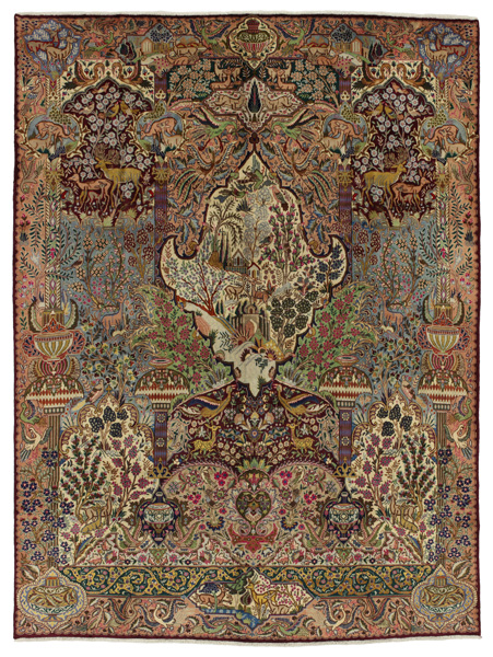 Kashmar - old Персийски връзван килим 382x294