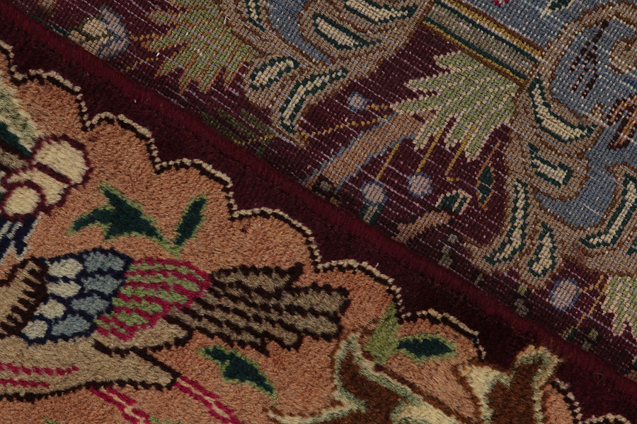 Kashmar - old Персийски връзван килим 382x294 - Снимка 5