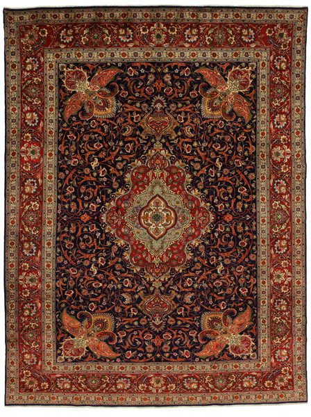 Tabriz Персийски връзван килим 402x300