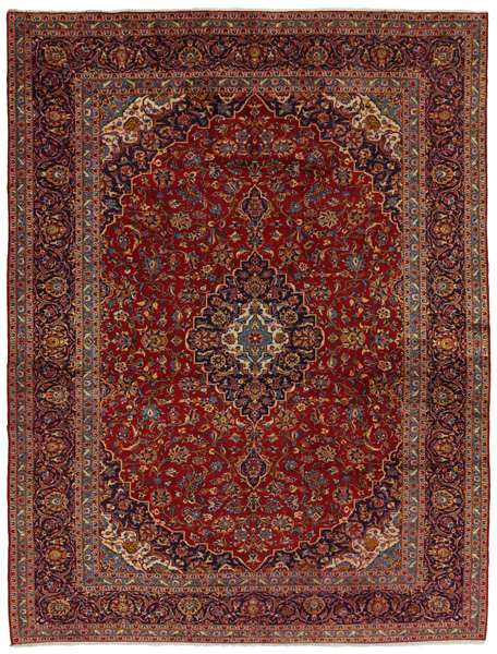 Kashan Персийски връзван килим 403x300