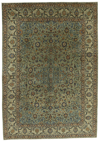 Kashan Персийски връзван килим 403x274