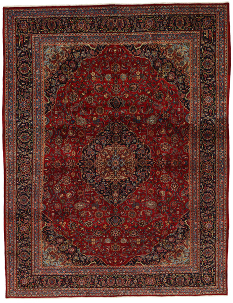 Kashan Персийски връзван килим 396x294