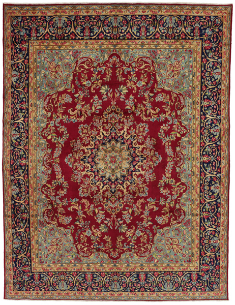 Kerman - Lavar Персийски връзван килим 390x295