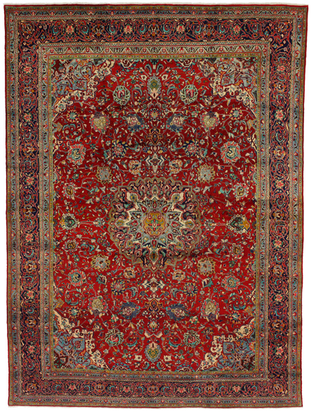Tabriz Персийски връзван килим 412x291
