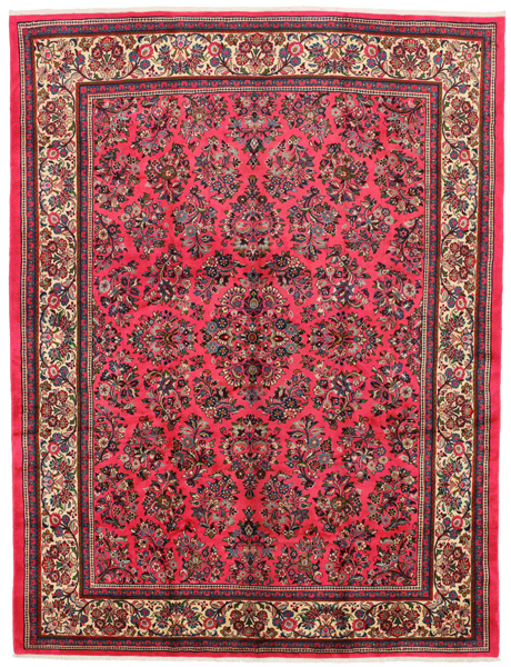 Lilian - Sarouk Персийски връзван килим 401x301