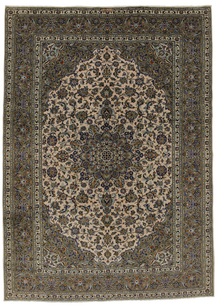 Kashan Персийски връзван килим 345x247