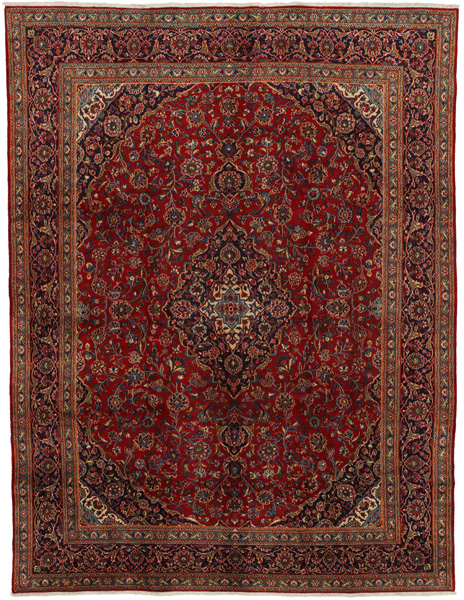 Kashan Персийски връзван килим 390x289