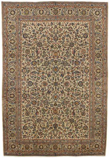 Kashan Персийски връзван килим 416x290