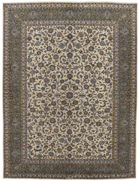 Kashan Персийски връзван килим 404x307