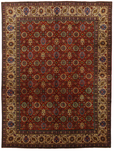 Mood - Mashad Персийски връзван килим 390x300