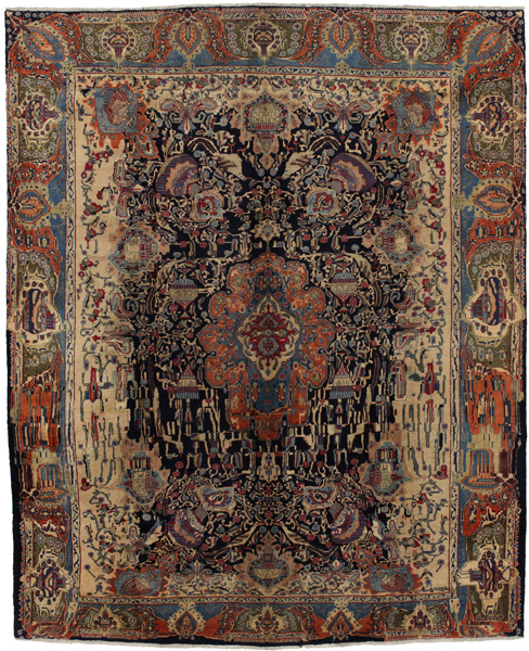Kashmar - old Персийски връзван килим 349x295