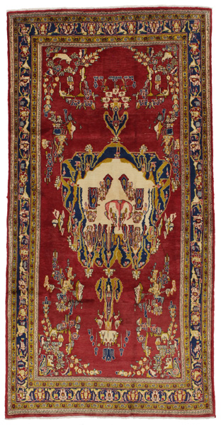 Sultanabad - Sarouk Персийски връзван килим 263x133