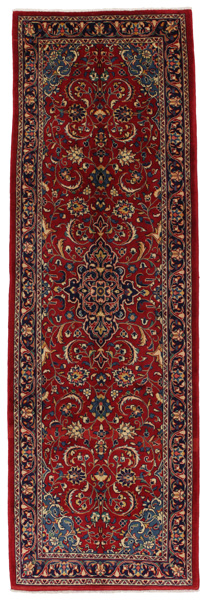 Kashan Персийски връзван килим 353x112