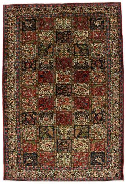 Bakhtiari Персийски връзван килим 299x201