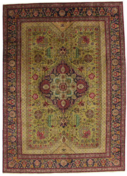 Tabriz - old Персийски връзван килим 340x242