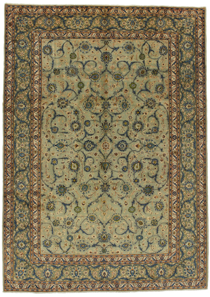 Kashan Персийски връзван килим 373x267