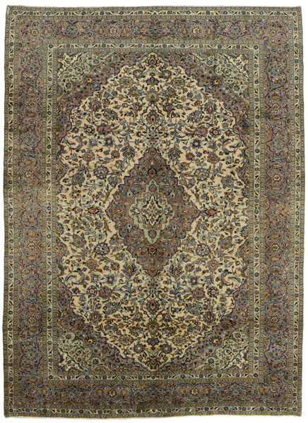 Kashan Персийски връзван килим 414x294