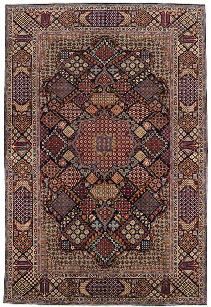 Tabriz Персийски връзван килим 476x320